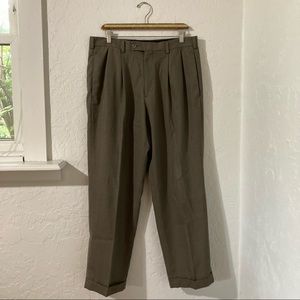 🐃- EUC- 34x30 Perry Ellis Portfolio Non-Iron Pant